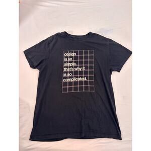Men's Foxton Graphic T-Shirt Size G Black